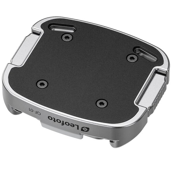 Leofoto Schnellkupplung QF-01+QP-38 silber