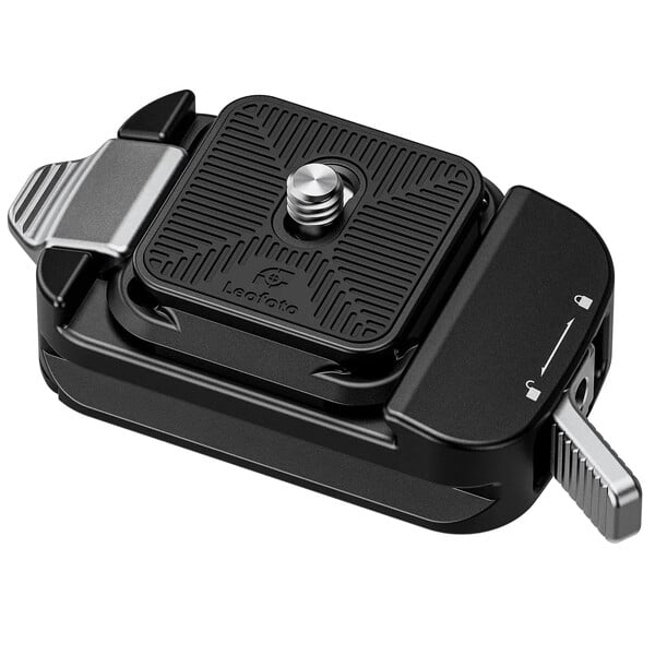 Leofoto Schnellkupplung QF-02+QP-38 black