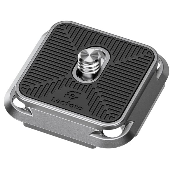 Leofoto Schnellwechselplatte QP-38 silver