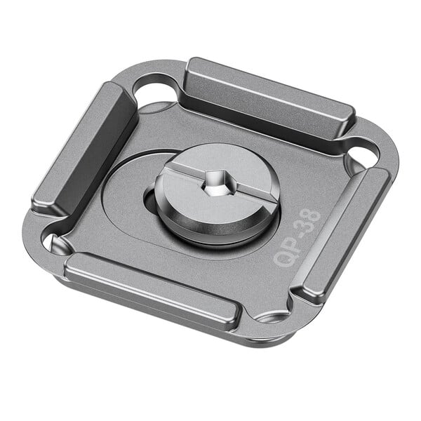Leofoto Schnellwechselplatte QP-38 silver
