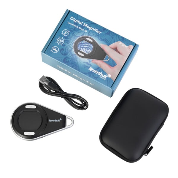 Levenhuk Lupe Ergo 10 Digital 5x, 9x, 14x LED