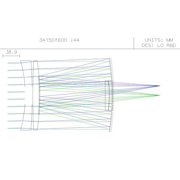 LOic Teleskop Astrograph 150/600 i44
