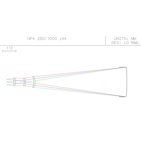 LOic Teleskop N 250/1000 NF4 i44 E