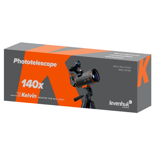 Levenhuk Maksutov Teleskop MC 70/750 Kelvin Nova PLUS