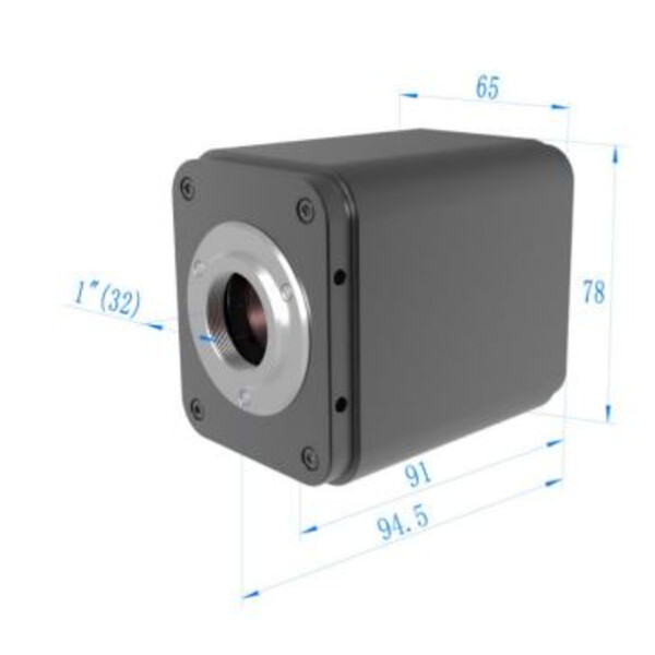 ToupTek Kamera ToupCam X5FCAM4K8MPA 4K Autofokus, color, CMOS, 1\1.8", 2 µm, 60 fps, 8 MP, HDMI, USB 3.0