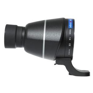 Lens2scope Okularansatz 10mm, passend für Canon EOS, schwarz, Geradeinsicht
