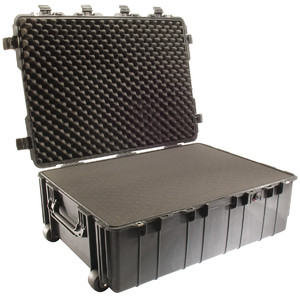 PELI Koffer M1730 schwarz inkl. Schaumstoff inkl. Rollen