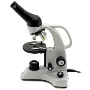 Optika Mikroskop B-20R, monokular, LED, mit aufladbaren Akkus