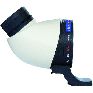 Lens2scope Okularansatz 7mm Wide, passend für Canon EOS, weiss, Winkeleinsicht
