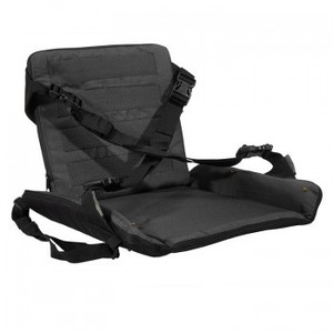 Stealth Gear Sitzkissen mit Rückenlehne faltbar schwarz