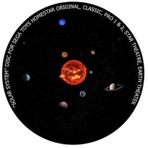 Redmark Dia für das Sega Homestar Planetarium Sonnensystem