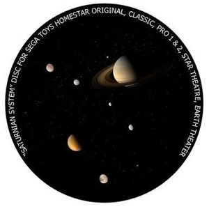 Redmark Dia für das Sega Homestar Planetarium Saturn-System