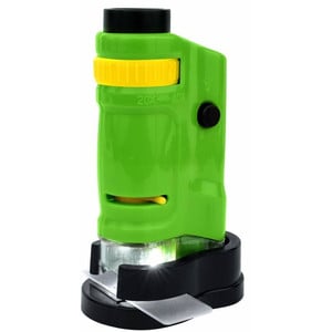 Optus Taschenmikroskop 40x-120x Vergrößerung Mit LED - Kompakt Für Unterwegs