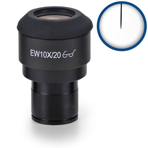 Euromex IS.6010-P,  WF10x/20, pointer, microm., Ø 23,2 mm (iScope)