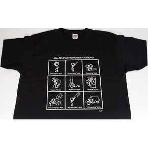 Artesky T-Shirt Amateur Astronomer Positions Size S