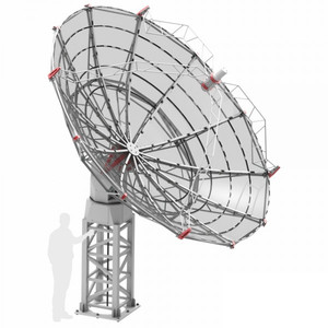 Radio2Space Radioteleskop Spider 500A Advanced mit wetterfester AZ-Montierung GoTo