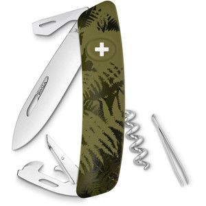 SWIZA Schweizer Taschenmesser C03 SILVA Camo Farn Khaki