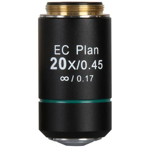 Motic Objektiv EC PL, CCIS plan achromat, 20x/0.45, w.d. 0.9mm