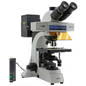 Optika Mikroskop B-510FL, FL-HBO,trino, B&G Filter, W-PLAN, IOS, 40x-400x, EU