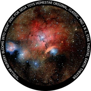 Redmark Dia für das Sega Homestar Planetarium Sternentstehung