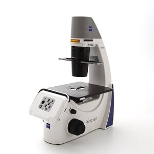ZEISS Inverses Mikroskop Primovert HDcam Ph1, 40-400x, Kond 0.3, 5MP