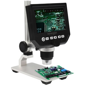 Omegon Stereomikroskop Digistar, 600x, LED, Naturforscher-Set Strand