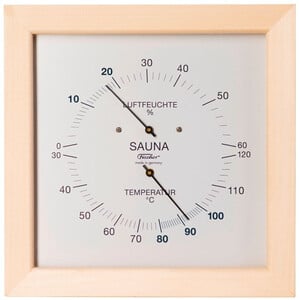Fischer Wetterstation Sauna-Thermohygrometer
