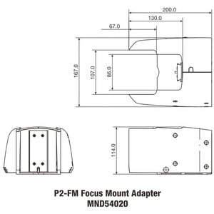 Nikon Kopfhalterung P2-FM Focusing Mount Adapter