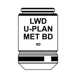 Optika Objektiv IOS LWD U-PLAN MET BD objective 100x/0.8, M-1098