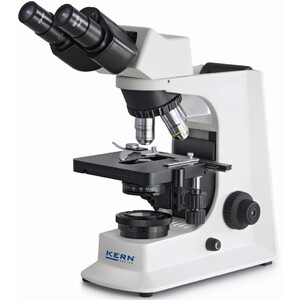 Kern Mikroskop Bino Plan 4/10/40/100, WF10x18, 3W LED, OBF 123