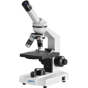 Kern Mikroskop Mono Achromat 4/10/40, WF10x18, 0,5W LED, recharge, OBS 103