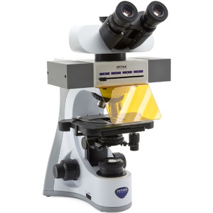 Optika Mikroskop B-510LD4, LED fluorescense, trino, 1000x, Plan IOS, 4 empty filtersets slots
