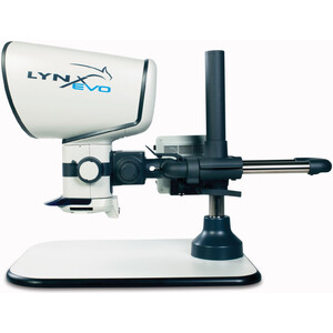 Vision Engineering Zoom-Stereomikroskop LynxEVO, EVO504, Head, Zoomkörper, Säulen-Stativ, Drehoptik, Zoom 1:10, 6-60x