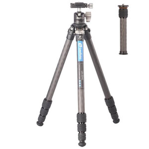 Leofoto Carbon-Dreibeinstativ LS-224C+LH-25+DC-222C