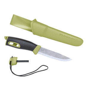 Morakniv Gürtelmesser COMPANION SPARK grün