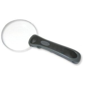 DIGIPHOT Lupe RM - 95, 2,5x, Ø 90 mm, LED