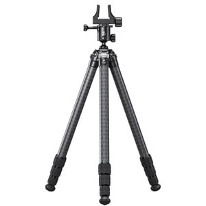 Leofoto SA-364CL Carbon-Dreibeinstativ + Kugelkopf MK-40 + Gewehrklemme GS-3