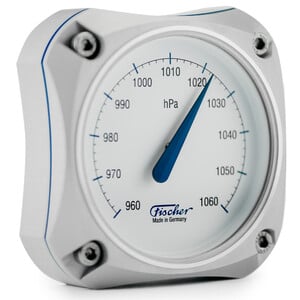 Fischer Wetterstation Cockpit Barometer Silver Edition