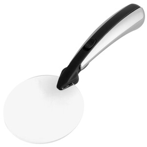 TFA Handlupe mit Beleuchtung 66mm 3x