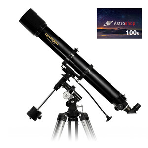 Omegon Teleskop AC 90/1000 EQ-2 + 100 Euro Gutschein