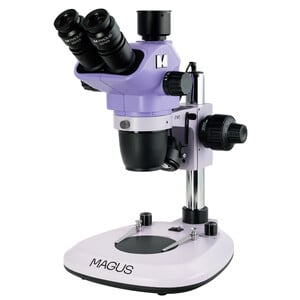 MAGUS Zoom-Stereomikroskop 8T 6.5x-55x trino Greenough 3W LED