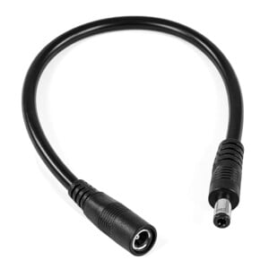 Omegon Kabel Adapter 5,5-2,1 (weiblich, pin) - 5,5-2,5 (männlich)