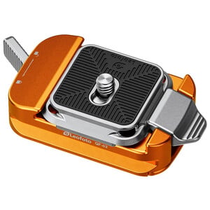 Leofoto Schnellkupplung QF-02+QP-38 Orange