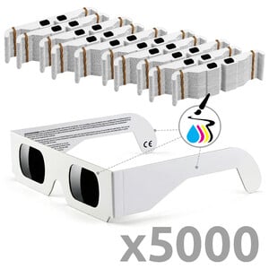Omegon Sonnenfinsternis-Brille OEM Solar Safe 5.000 Stk.