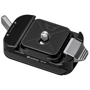 Leofoto Schnellkupplung QF-02+QP-38 black