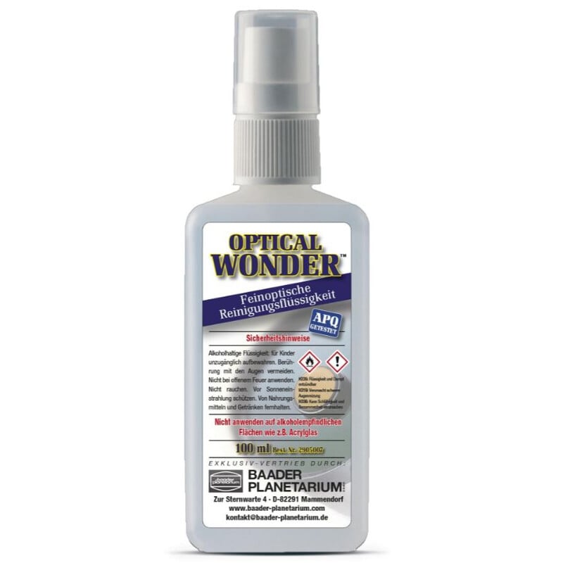 Baader Optische Reinigungsflüssigkeit Optical Wonder 100ml