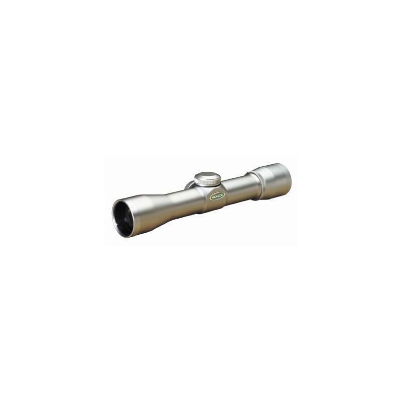 Weaver Zielfernrohr Handgun 4x28, silber, Duplex Absehen