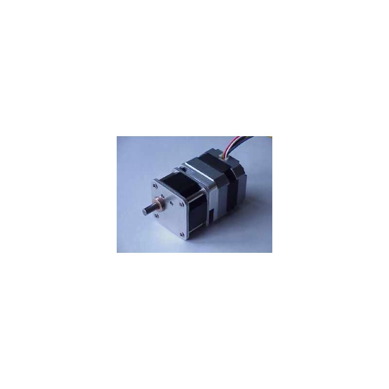 Astro Electronic SECM3-Schrittmotor mit Getriebe 10:1, Welle Durchmesser 6mm