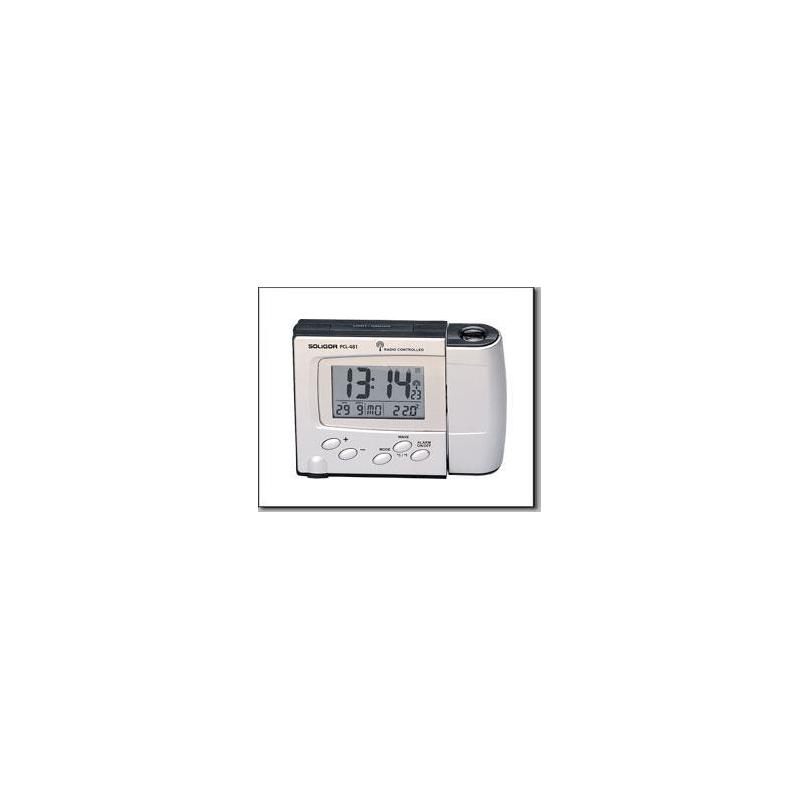 Soligor PCL-481 Projektions-Funkuhr, -wecker