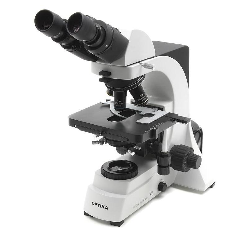 Optika Mikroskop B-600Bi binokular, 40 - 1000x, Planachromatische IOS Objektive